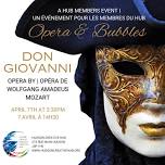 Opera & Bubbles presents : Don Giovanni