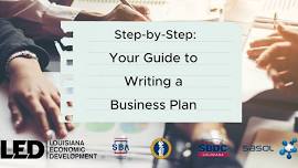 Your Guide to Writing a Business Plan - Online Workshop