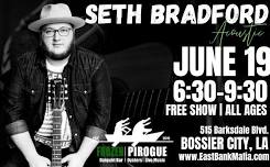 Seth Bradford @ Frozen Pirogue