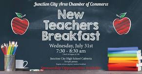 New Teachers Breakfast