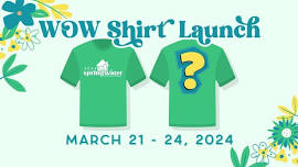 2024 WOW Shirt Launch