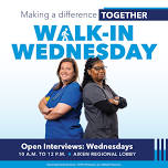 Walk-In Wednesday