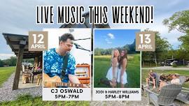 Live music with CJ Oswald and Jodi & Harley Williams!