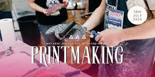 Printmaking workshop with Numa | NAPIER