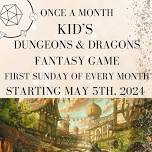 FREE Monthly Kids Game!