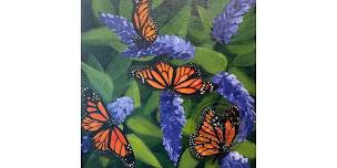 Let's Paint Monarch Butterflies