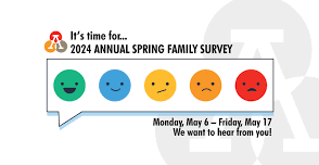 Annual Spring Family Survey