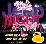 Pelican’s SnoBalls Jeep Night