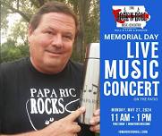 Memorial Day Live Music with PapaRic Acoustic Music