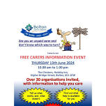 Carer’s ‘One Stop Shop’  Information Day