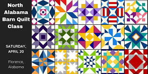 North Alabama Barn Quilt Painting Class - SATURDAY, APRIL 20