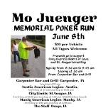 Mo Juenger Memorial Poker Run