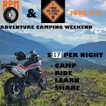 CAMP AND RIDE WEEKEND