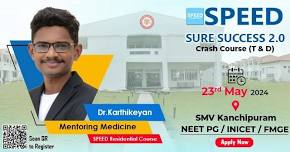 SPEED's SURE SUCCESS 2.0 Crash Course (T&D) - Medicine by Dr. Karthikeyan.