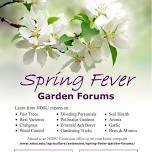 NDSU Extension Spring Fever Garden Forums