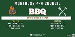 Montrose 4H Council BBQ