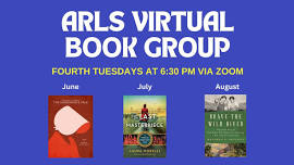 Summer ARLS Virtual Book Groups