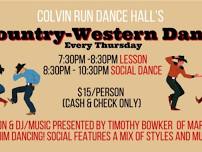 Thursday Night Country Western Dance