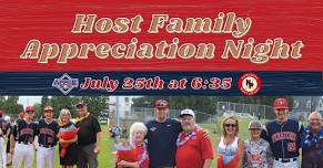 Host Family Appreciation Night: AppleSox vs. Kamloops NorthPaws