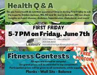 Fitness Contests/Health Q&A