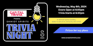 Trivia Night at Shmidt Spirits Distillery ft. Capital Trivia