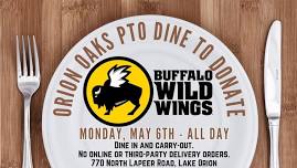 Dine to Donate at Buffalo Wild Wings