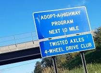 Spring Adopt a Highway Cleanup and Trail Ride