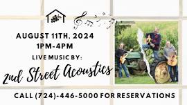 Live Music by 2nd Street Acoustics