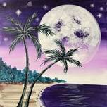 Lunar Lavender Beach