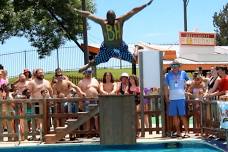 Water World Belly Flop Competition