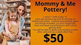 Mommy & me pottery