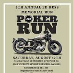 9th Annual ED HESS Memorial Run