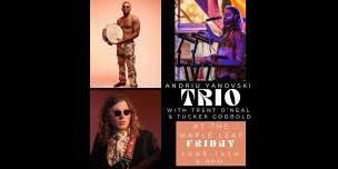 Andriu Yanovski Trio 6-9PM $15 Adv $20 Door