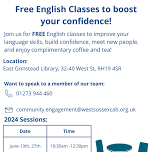 Free English Language Classes