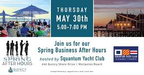 Spring After Hours Event at the Squantum Yacht Club