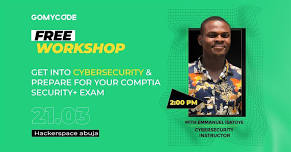 Free Workshop: Get into Cybersecurity- GOMYCODE NIGERIA