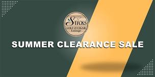 Summer Clearance Sale