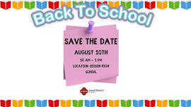 Back to School Event with District 1