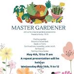 Master Gardner Presentation