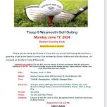 Troop 9 Golf Outing