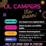 LIL CAMPERS FUNDRAISER