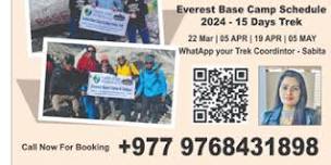 Everest Base Camp Trek - Customer Registration - SPRING-2024