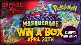 Pokemon - Twilight Masquerade Win a Box + Playmat Giveaway!