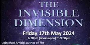 The Invisible Dimension with Matt Arnold | Unicorn Tree Books (Lincoln Bookshop - The Bookshop in St Benedicts )