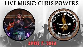 Live Music at Poor House Bar-B-Q: Chris Powers