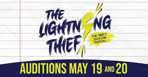 AUDITIONS THE LIGHTNING THIEF - CTL'S SUMMER YOUTH INTENSIVE