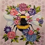 Bumble Bee Paint & Prosecco at Tea & Tipples Chard