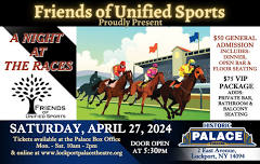 Friends of Unified Sports – A Night at the Races