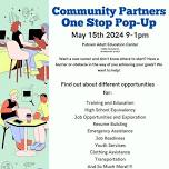 Community Partners Pop-Up