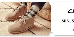 Get Minimum 50% Off on Clarks - by Reliance Trends